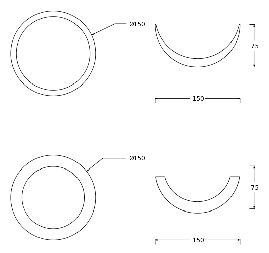 minischale, beton, betonschale, schale, betonschüssel