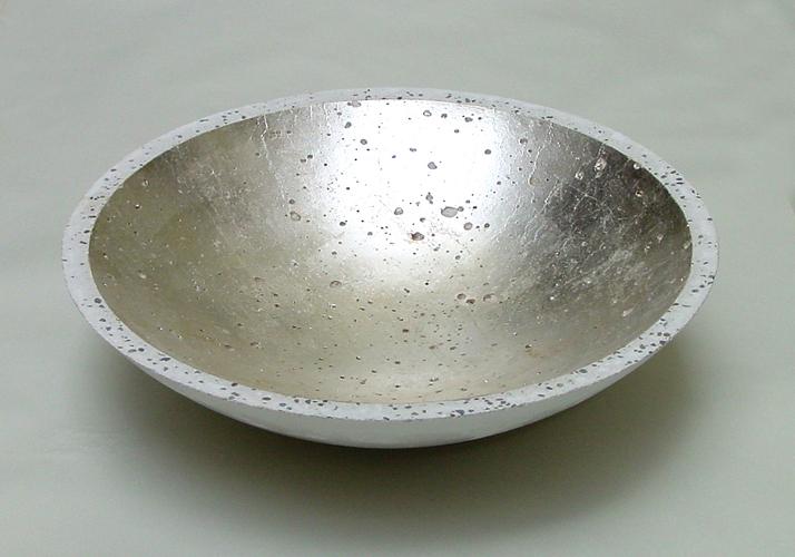 betonware, betonSchale, Schale, Betonmöbel, Innenraum, silber, Dekoration