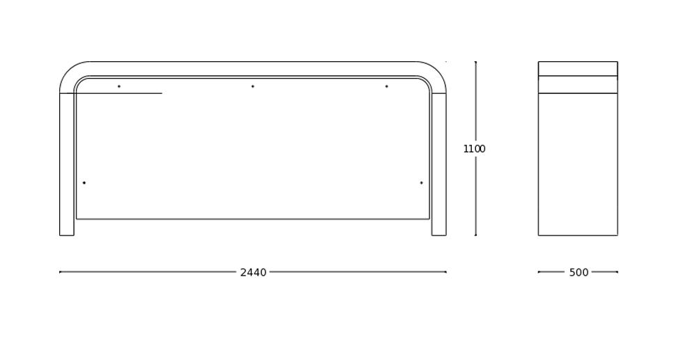 betonware, Betontresen, Sonderanfertigung